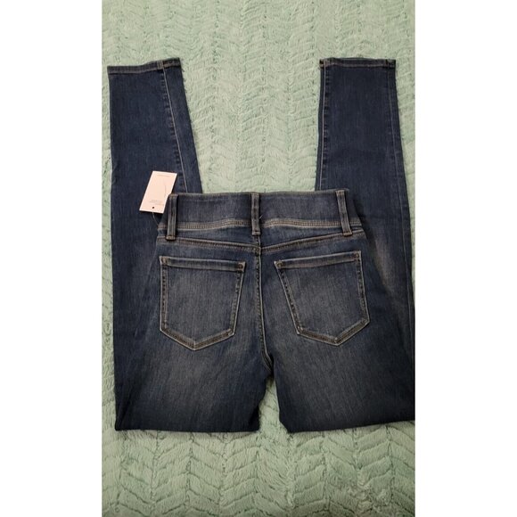 Women's Nine West Stretch Jeans - Size 0 Straight Leg Color BLue NEW - Picture 4 of 8